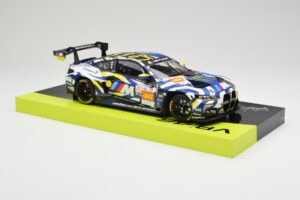 BMW M4 GT3 Team WRT #46 V. Rossi / A. Al-Harthy / M. Martin DNF 24 Hours of Le Mans 2024 Minichamps 1:18 113242446 Metalas - nuotrauka 6 iš 8