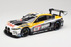 BMW M4 GT3 #98 M. Wittmann / S. van der Linde Rowe Racing ADAC 24h Nurburgring 2023 Minichamps 1:18 113232098 Metalas
