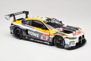 BMW M4 GT3 #98 M. Wittmann / S. van der Linde Rowe Racing ADAC 24h Nurburgring 2023 Minichamps 1:18 113232098 Metalas - nuotrauka 6 iš 8