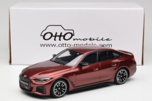BMW M440i G26 Gran Coupe Aventurine Raudonas Otto 1:18 OT1075 Derva - nuotrauka 6 iš 6