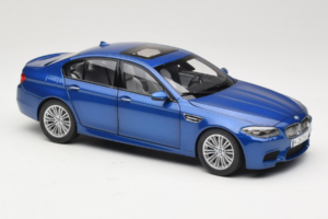 BMW M5 F10 Monte Carlo Blue Paragon 1:18 80432186352 Metalas - nuotrauka 6 iš 8