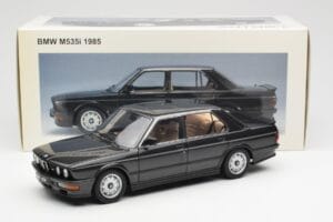 BMW M535i E28 Diamond Juodas AUTOart 1:18 75162 Metalas - nuotrauka 8 iš 8