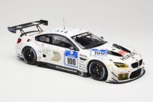 BMW M6 GT3 F13 #100 Schubert Motorsport J. Edwards / J. Klingmann 24h Nurburgring 2016 Minichamps 1:18 155162611 Metalas - nuotrauka 4 iš 6