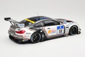 BMW M6 GT3 F13 #18 Schubert Motorsport A. Farfus / J. Krohn 24h Nurburgring 2016 Minichamps 1:18 155162618 Metalas - nuotrauka 2 iš 6