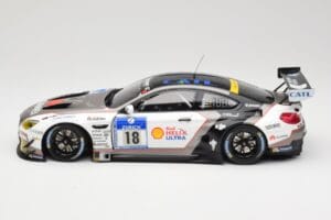 BMW M6 GT3 F13 #18 Schubert Motorsport A. Farfus / J. Krohn 24h Nurburgring 2016 Minichamps 1:18 155162618 Metalas - nuotrauka 3 iš 6