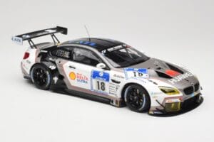BMW M6 GT3 F13 #18 Schubert Motorsport A. Farfus / J. Krohn 24h Nurburgring 2016 Minichamps 1:18 155162618 Metalas - nuotrauka 4 iš 6