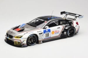 BMW M6 GT3 F13 #18 Schubert Motorsport A. Farfus / J. Krohn 24h Nurburgring 2016 Minichamps 1:18 155162618 Metalas
