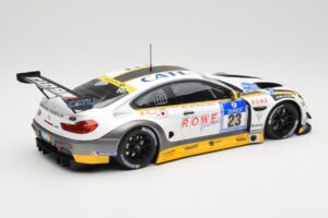 BMW M6 GT3 F13 #23 Rowe Racing A. Sims / P. Eng 24h Nurburgring 2016 Minichamps 1:18 155162623 Metalas - nuotrauka 2 iš 6