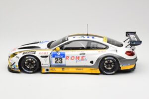 BMW M6 GT3 F13 #23 Rowe Racing A. Sims / P. Eng 24h Nurburgring 2016 Minichamps 1:18 155162623 Metalas - nuotrauka 3 iš 6