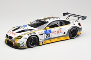 BMW M6 GT3 F13 #23 Rowe Racing A. Sims / P. Eng 24h Nurburgring 2016 Minichamps 1:18 155162623 Metalas