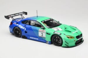 BMW M6 GT3 F13 #3 Falken Motorsports P. Düsseldorf / J. Müller VLN Winner Heat 4 2017 Minichamps 1:18 153172693 Metalas - nuotrauka 4 iš 6