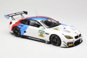 BMW M6 GT3 F13 #42 BMW Team Schnitzer R. Collard / P. Eng ADAC GT Masters Oschersleben 2017 Minichamps 1:18 155172652 Metalas - nuotrauka 4 iš 6