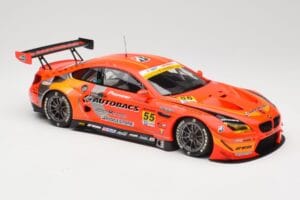 BMW M6 GT3 F13 #55 Autobacs Racing Team R. Takagi / K. Kobayashi Super GT Series 2016 Minichamps 1:18 155162655 Metalas - nuotrauka 4 iš 6