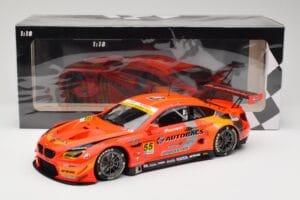 BMW M6 GT3 F13 #55 Autobacs Racing Team R. Takagi / K. Kobayashi Super GT Series 2016 Minichamps 1:18 155162655 Metalas - nuotrauka 6 iš 6