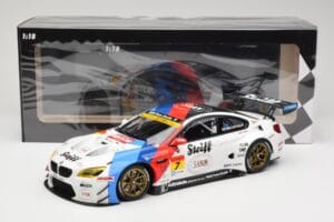 BMW M6 GT3 F13 #7 BMW Team Studie AG J. Muller / S. Ara Super GT Series 2016 Minichamps 1:18 155162607 Metalas - nuotrauka 6 iš 6