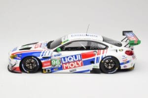 BMW M6 GT3 F13 #96 Turner Motorsport B. Auberlen / R. Foley Class Winner Petit Le Mans 2019 Minichamps 1:18 153192696 Metalas - nuotrauka 3 iš 6