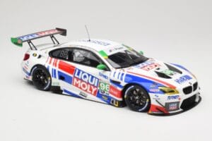 BMW M6 GT3 F13 #96 Turner Motorsport B. Auberlen / R. Foley Class Winner Petit Le Mans 2019 Minichamps 1:18 153192696 Metalas - nuotrauka 4 iš 6