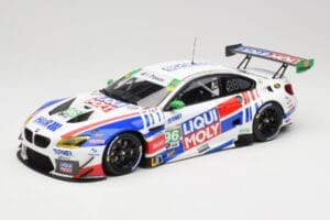 BMW M6 GT3 F13 #96 Turner Motorsport B. Auberlen / R. Foley Class Winner Petit Le Mans 2019 Minichamps 1:18 153192696 Metalas
