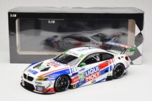 BMW M6 GT3 F13 #96 Turner Motorsport B. Auberlen / R. Foley Class Winner Petit Le Mans 2019 Minichamps 1:18 153192696 Metalas - nuotrauka 6 iš 6