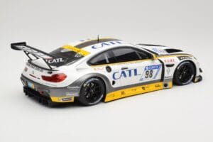 BMW M6 GT3 F13 #98 Rowe Racing M. Palttala / N. Catsburg 2nd Place 24 Hours of Nurburgring 2017 Minichamps 1:18 155172698 Met - nuotrauka 2 iš 6
