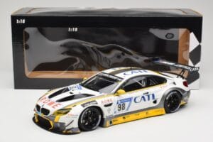 BMW M6 GT3 F13 #98 Rowe Racing M. Palttala / N. Catsburg 2nd Place 24 Hours of Nurburgring 2017 Minichamps 1:18 155172698 Met - nuotrauka 6 iš 6
