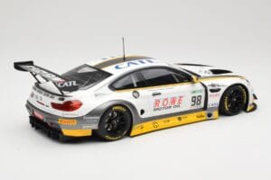 BMW M6 GT3 F13 #98 Rowe Racing T. Blomqvist / N. Catsburg 24 Hours of Spa 2017 Minichamps 1:18 155172688 Metalas - nuotrauka 2 iš 6