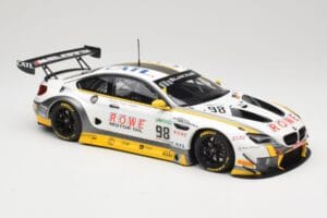 BMW M6 GT3 F13 #98 Rowe Racing T. Blomqvist / N. Catsburg 24 Hours of Spa 2017 Minichamps 1:18 155172688 Metalas - nuotrauka 4 iš 6