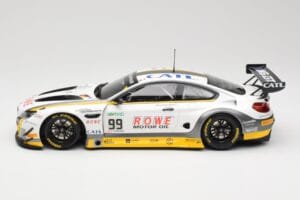 BMW M6 GT3 F13 #99 Rowe Racing P. Eng / M. Martin 24 Hours of Spa 2017 Minichamps 1:18 155172689 Metalas - nuotrauka 3 iš 6