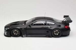 BMW M6 GT3 F13 Plain Body Version Matte Black Minichamps 1:18 155162610 Metalas - nuotrauka 3 iš 6
