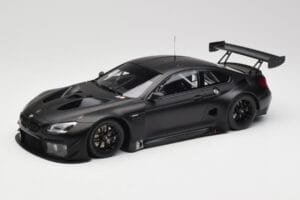 BMW M6 GT3 F13 Plain Body Version Matte Black Minichamps 1:18 155162610 Metalas