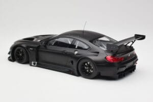 BMW M6 GT3 F13 Plain Body Version Matte Black Minichamps 1:18 155162610 Metalas - nuotrauka 5 iš 6