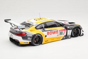 BMW M6 GT3 Rowe Racing #98 M. Wittmann / T. Blomqvist / P. Eng 4th Place 24 Hours Nurburgring 2020 Minichamps 1:18 155202698  - nuotrauka 2 iš 6