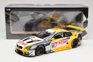 BMW M6 GT3 Rowe Racing #99 A. Sims / N. Catsburg / N. Yelloly Winners 24 Hours Nurburgring 2020 Minichamps 1:18 155202699 Met - nuotrauka 6 iš 6