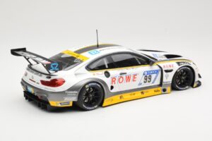 BMW M6 GT3 Rowe Racing #99 M. Basseng / M. Martin 24 Hours Nurburgring 2017 Minichamps 1:18 155172699 Metalas - nuotrauka 2 iš 6