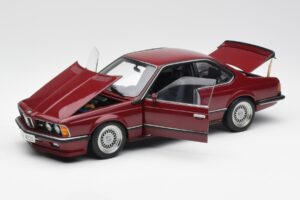 BMW M635 CSi E24 Karmin Raudonas AUTOart 1:18 70528 Metalas - nuotrauka 2 iš 8