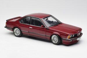 BMW M635 CSi E24 Karmin Raudonas AUTOart 1:18 70528 Metalas - nuotrauka 6 iš 8