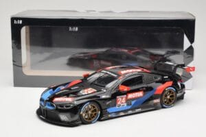 BMW M8 GTE RLL Racing #24 J. Edwards / J. Krohn IMSA GP Road Atlanta 2020 Minichamps 1:18 155202994 Metalas - nuotrauka 6 iš 6