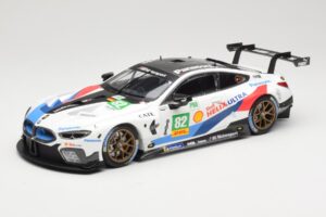 BMW M8 GTE Team Mtek #82 T. Blomqvist / A. Felix da Costa 6 Hours of Fuji 2018 Minichamps 1:18 155182982 Metalas