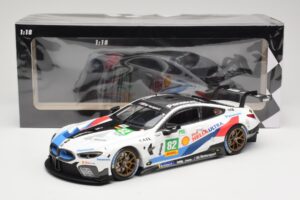 BMW M8 GTE Team Mtek #82 T. Blomqvist / A. Felix da Costa 6 Hours of Fuji 2018 Minichamps 1:18 155182982 Metalas - nuotrauka 6 iš 6