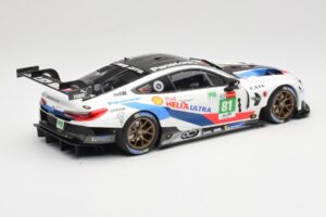 BMW M8 GTE #81 Team MTEK M. Tomczyk / N. Catsburg / N. Yelloly 24 Hours of Le Mans 2018 Minichamps 1:18 155182981 Metalas - nuotrauka 2 iš 6