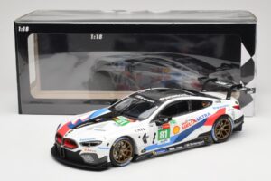 BMW M8 GTE #81 Team MTEK M. Tomczyk / N. Catsburg / N. Yelloly 24 Hours of Le Mans 2018 Minichamps 1:18 155182981 Metalas - nuotrauka 6 iš 6