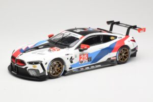 BMW M8 GTE Team RLL #25 C. De Phillippi / A. Farfus Class Winners 24 Hours of Daytona 2019 Minichamps 1:18 155192925 Metalas