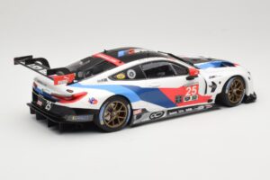 BMW M8 GTE Team RLL C. De Phillippi / B. Auberlen 2nd in Class 12 Hours of Sebring 2018 Minichamps 1:18 155182925 Metalas - nuotrauka 2 iš 6