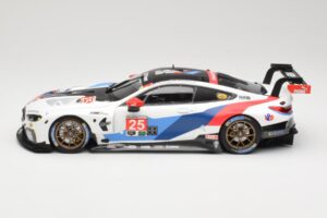 BMW M8 GTE Team RLL C. De Phillippi / B. Auberlen 2nd in Class 12 Hours of Sebring 2018 Minichamps 1:18 155182925 Metalas - nuotrauka 3 iš 6