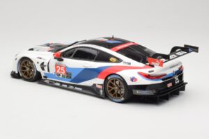 BMW M8 GTE Team RLL C. De Phillippi / B. Auberlen 2nd in Class 12 Hours of Sebring 2018 Minichamps 1:18 155182925 Metalas - nuotrauka 5 iš 6