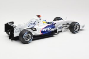 BMW Sauber F1.06 #16 N. Heidfeld Launch Version 2006 Minichamps 1:18 80430413183 Metalas - nuotrauka 2 iš 6