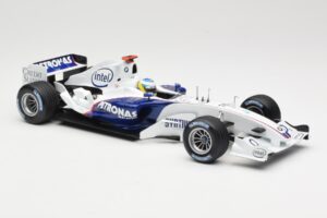 BMW Sauber F1.06 #16 N. Heidfeld Launch Version 2006 Minichamps 1:18 80430413183 Metalas - nuotrauka 4 iš 6