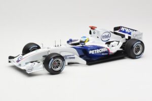 BMW Sauber F1.06 #16 N. Heidfeld Launch Version 2006 Minichamps 1:18 80430413183 Metalas