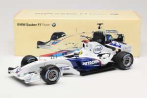BMW Sauber F1.06 #16 N. Heidfeld Launch Version 2006 Minichamps 1:18 80430413183 Metalas - nuotrauka 6 iš 6