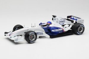 BMW Sauber F1.06 #17 J. Villeneuve Launch Version 2006 Minichamps 1:18 80430413184 Metalas